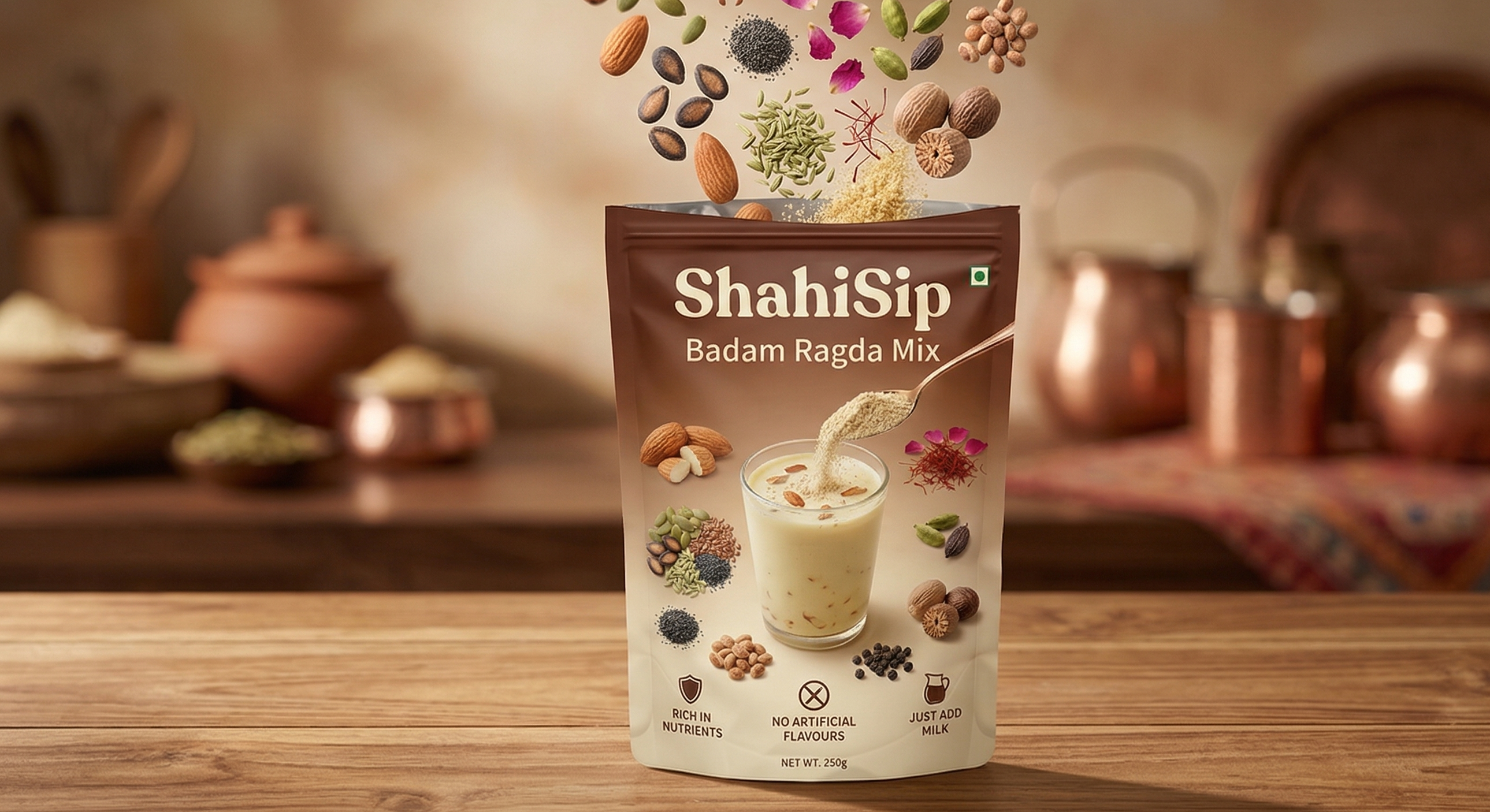 ShahiSip Badam Ragda Powder